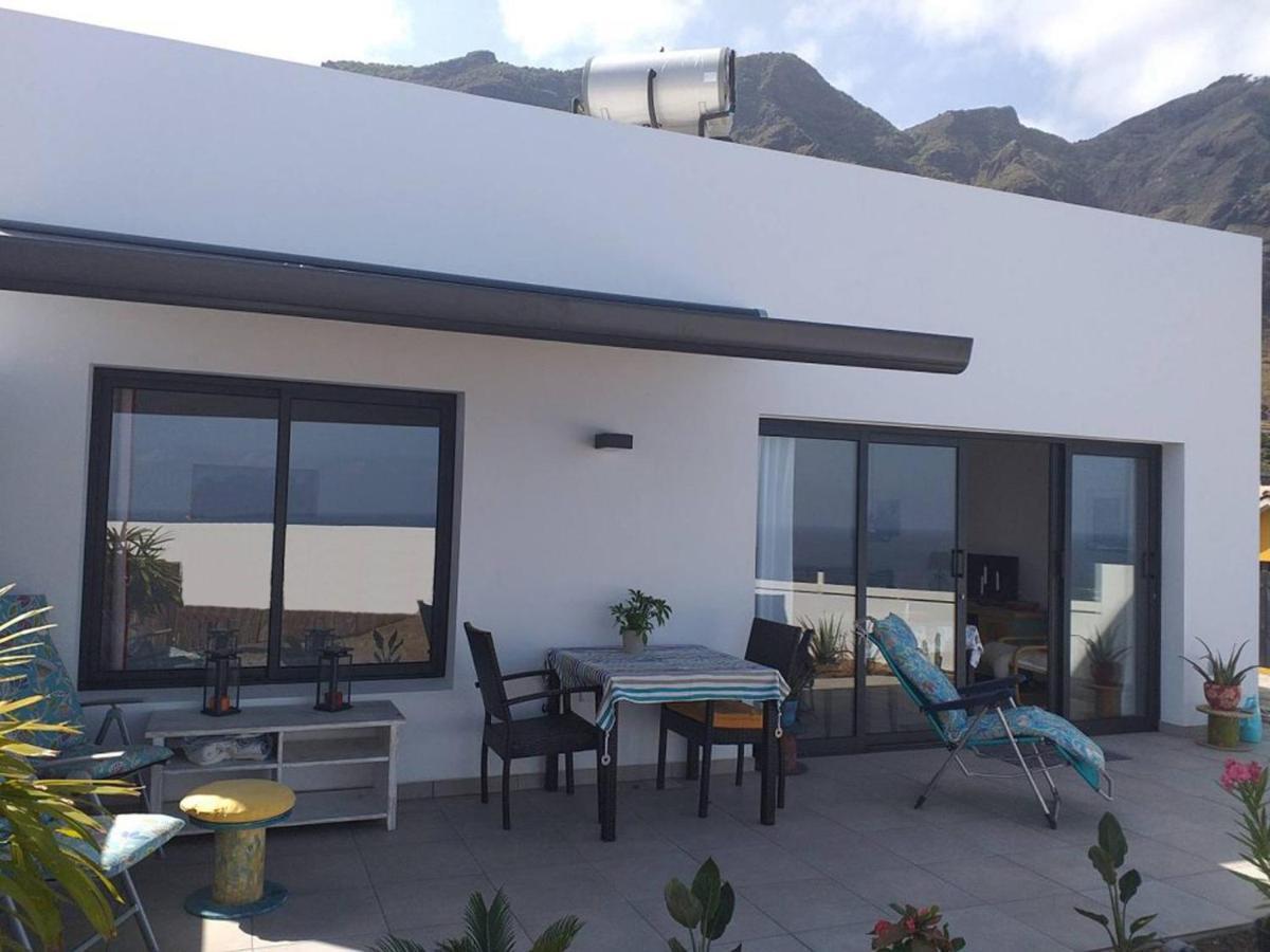 Las Pardelas, Ferienhaus Mit Meer-, Kuesten- Und Bergblick Im Gruenen Norden Teneriffas Las Cruces  المظهر الخارجي الصورة