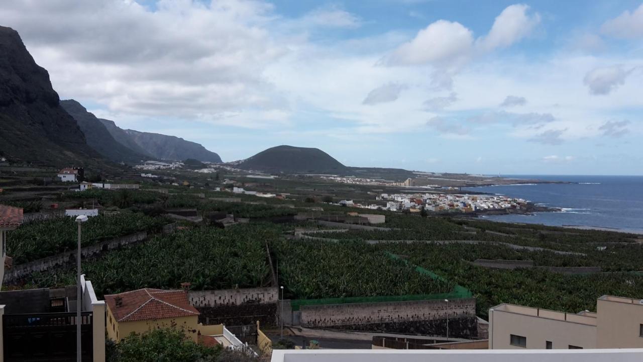 Las Pardelas, Ferienhaus Mit Meer-, Kuesten- Und Bergblick Im Gruenen Norden Teneriffas Las Cruces  المظهر الخارجي الصورة