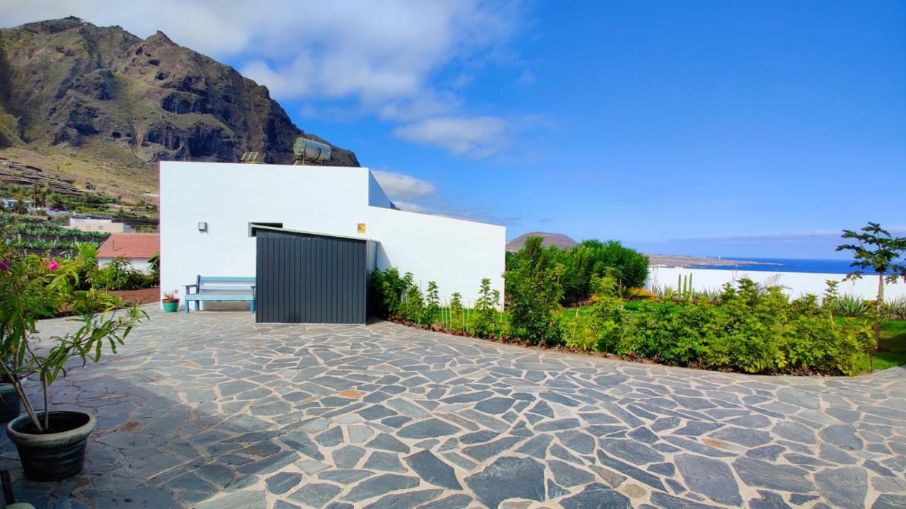 Las Pardelas, Ferienhaus Mit Meer-, Kuesten- Und Bergblick Im Gruenen Norden Teneriffas Las Cruces  المظهر الخارجي الصورة