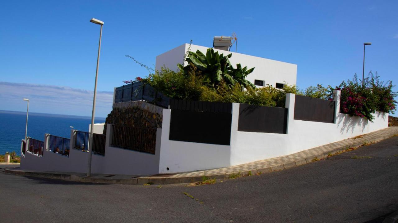 Las Pardelas, Ferienhaus Mit Meer-, Kuesten- Und Bergblick Im Gruenen Norden Teneriffas Las Cruces  المظهر الخارجي الصورة