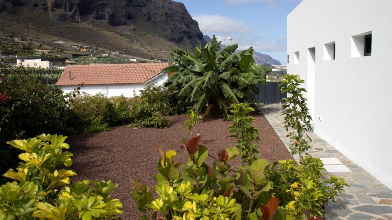 Las Pardelas, Ferienhaus Mit Meer-, Kuesten- Und Bergblick Im Gruenen Norden Teneriffas Las Cruces  المظهر الخارجي الصورة
